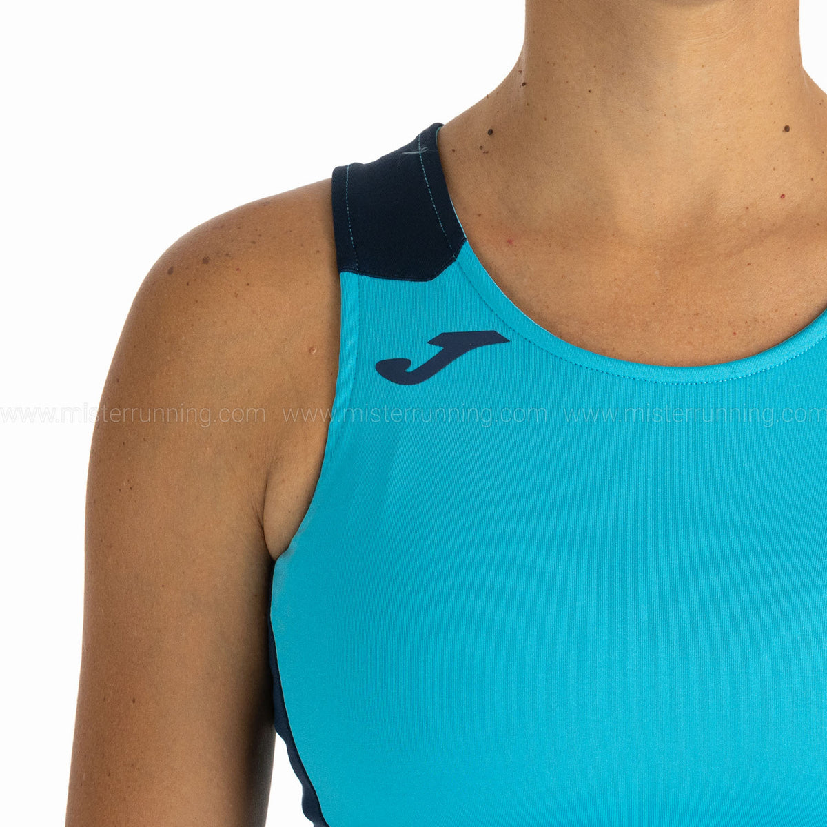 Joma Record II Top Fluor Turquoise/Dark Navy