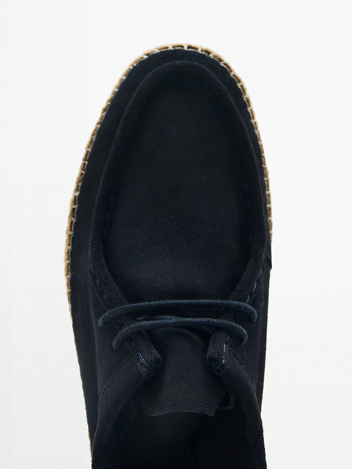 Zapato yute serraje azul - AZUL