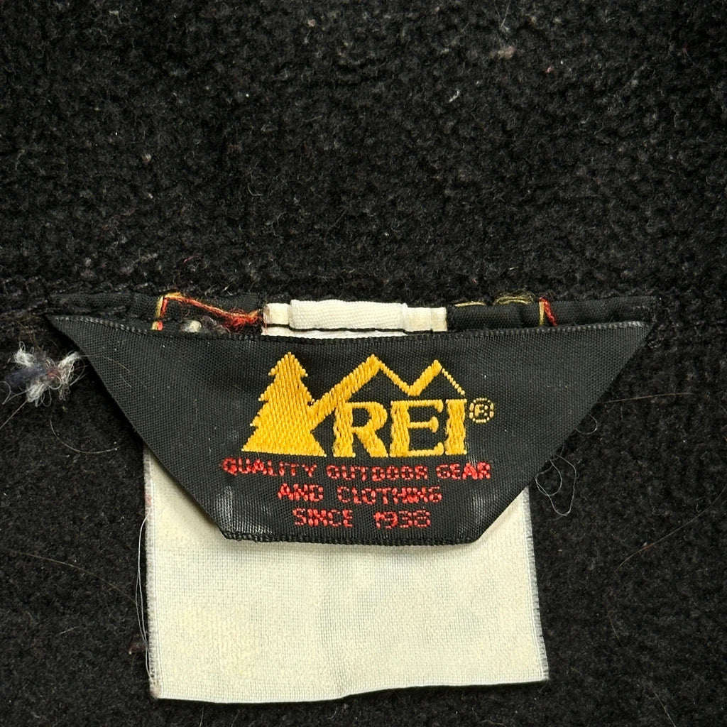 90S Rei Fleece - No Size Black Polyester
