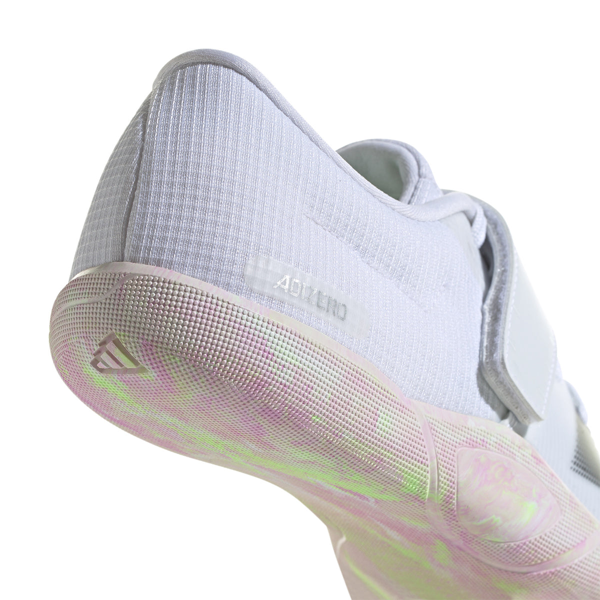 adidas adizero Throws Cloud White/Core Black/Green Spark