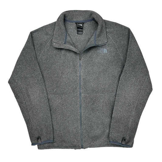 The North Face Fleece Jacket - Large Gray Polyester
