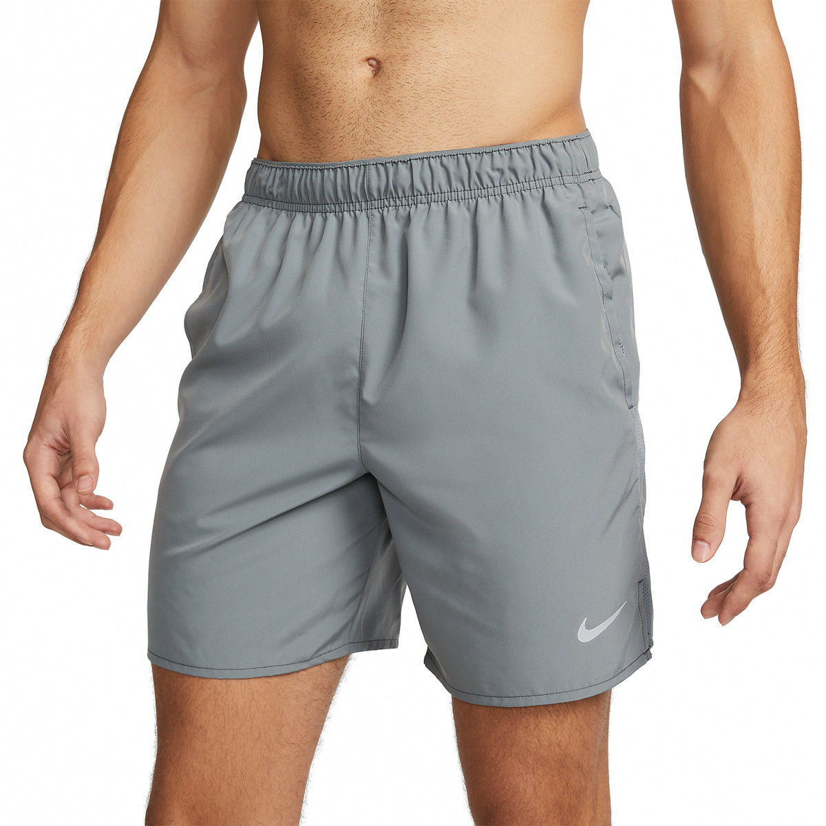 Nike Challenger 7in Pantaloncini Smoke Grey/Reflective Silver