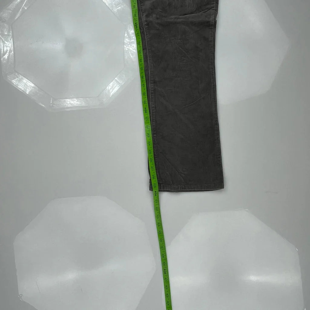 Calvin Klein Jeans Cord Pants - 31″ Waist Gray Corduroy