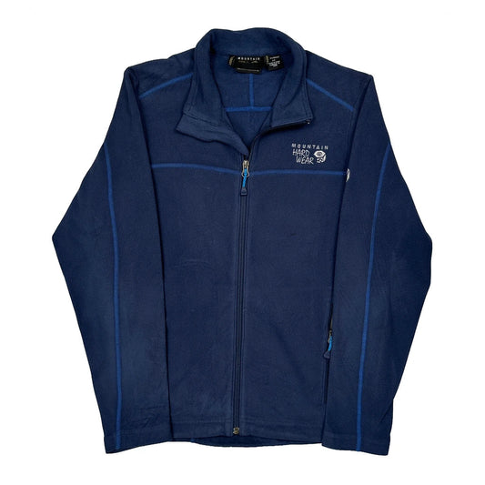 Mountain Hard Wear Fleece Jacket - Small Blue Polyester