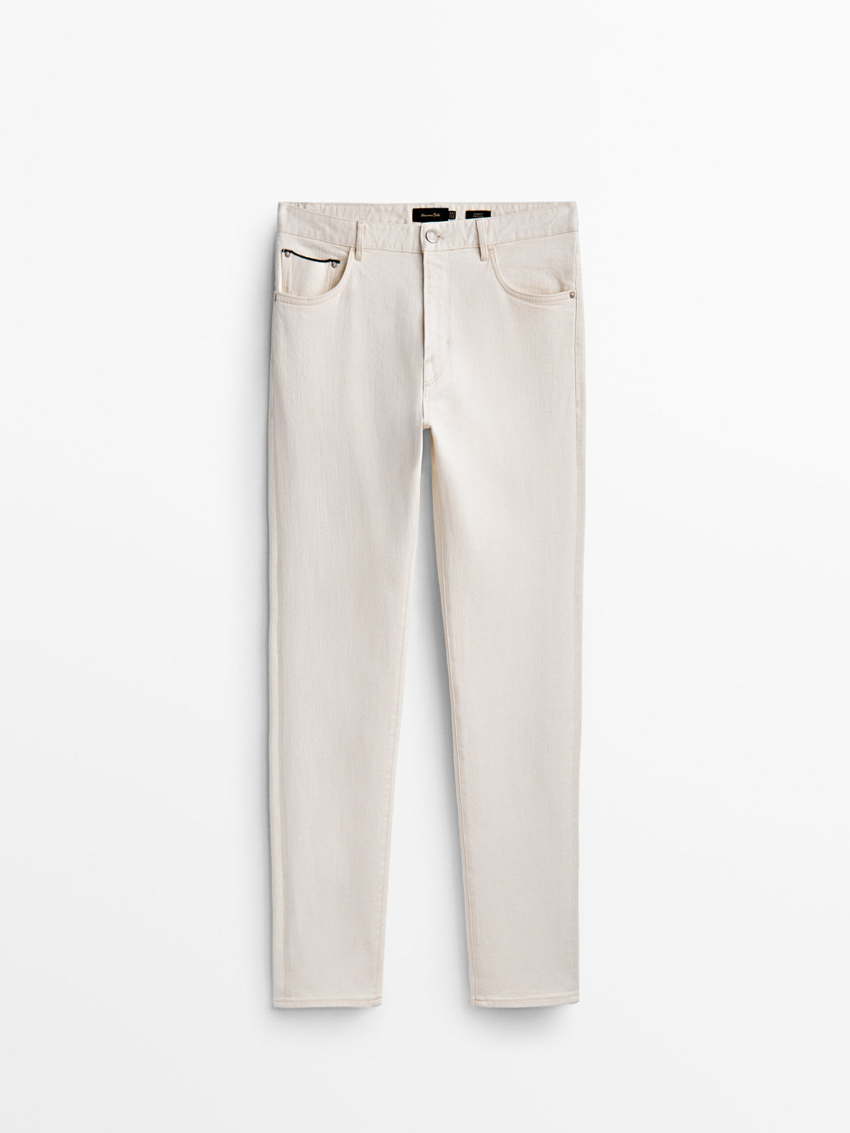 Pantalón vaquero selvedge slim fit - CRUDO