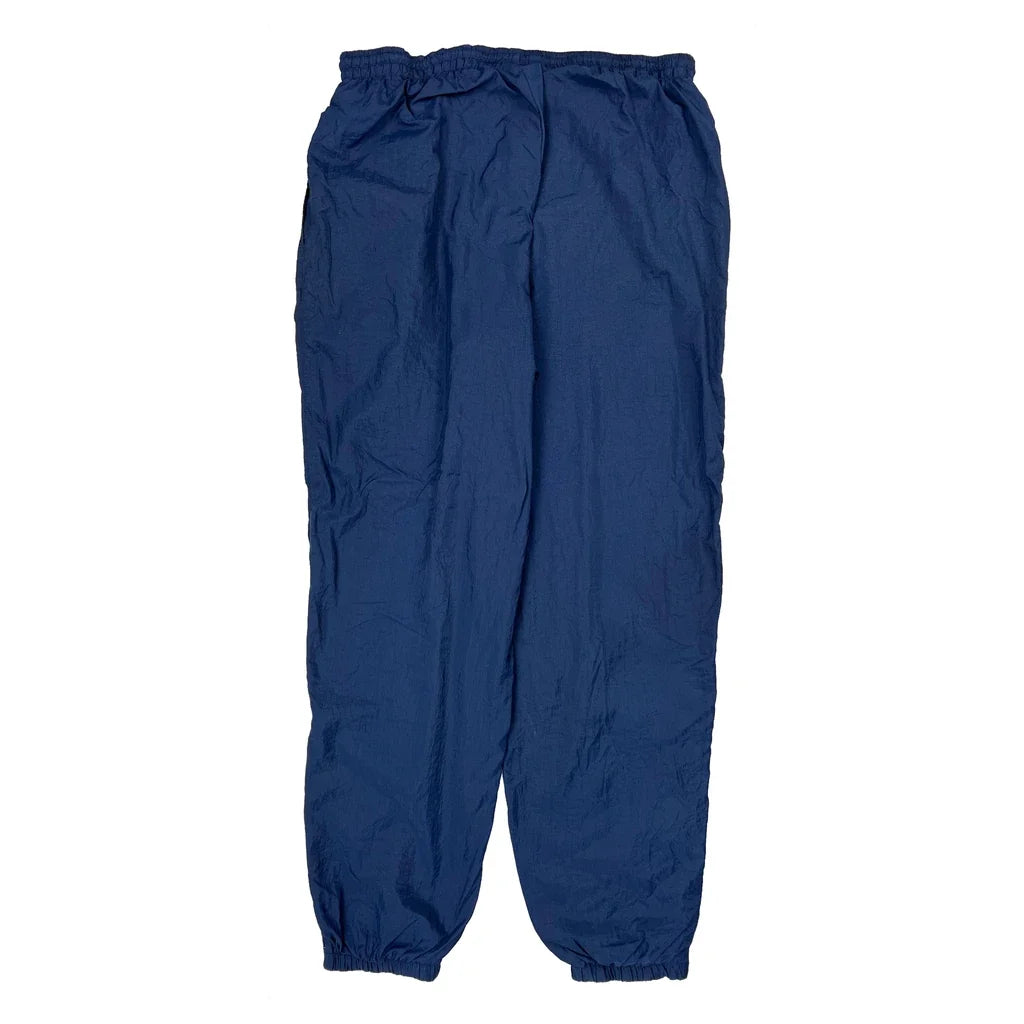 Nike Track Pants - Large Blue Nylon