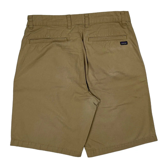Patagonia Chino Shorts - 28W 8L Khaki Cotton