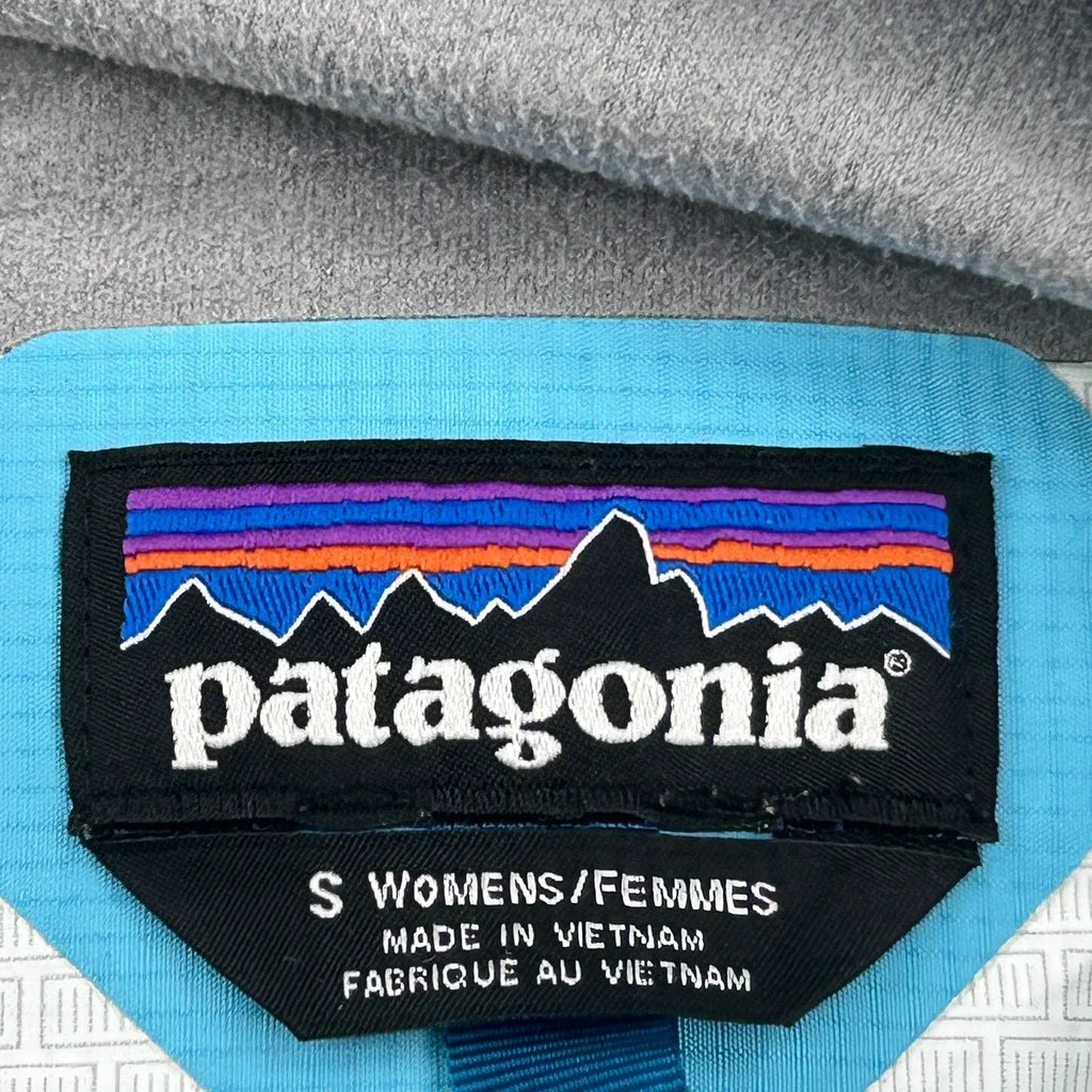 Patagonia Waterproof Jacket - Small Blue Polyester