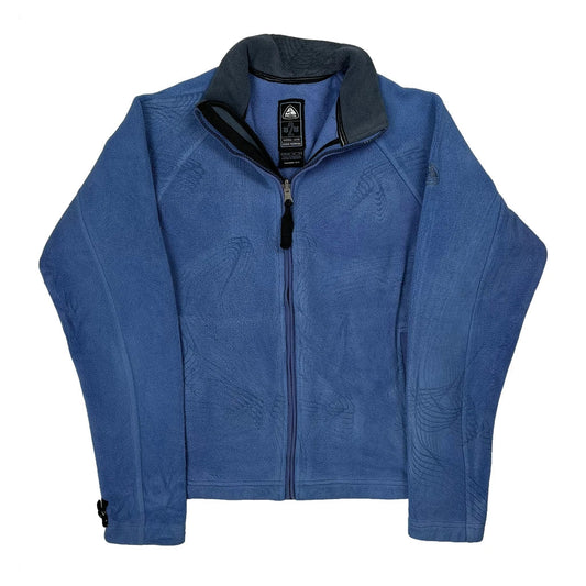 Nike Acg Fleece Jacket - Medium Blue Polyester