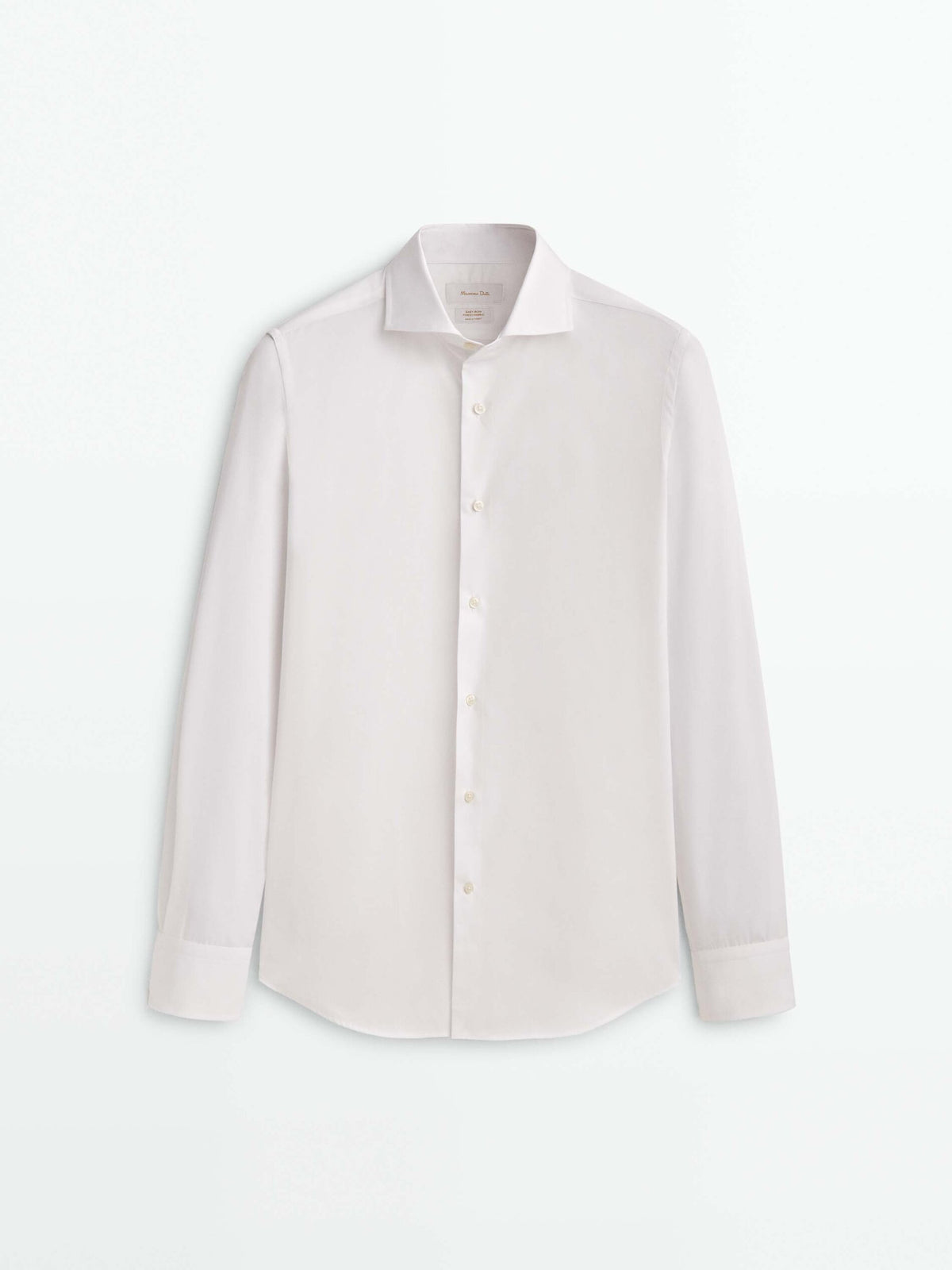 Camisa popelín algodón regular fit - BLANCO