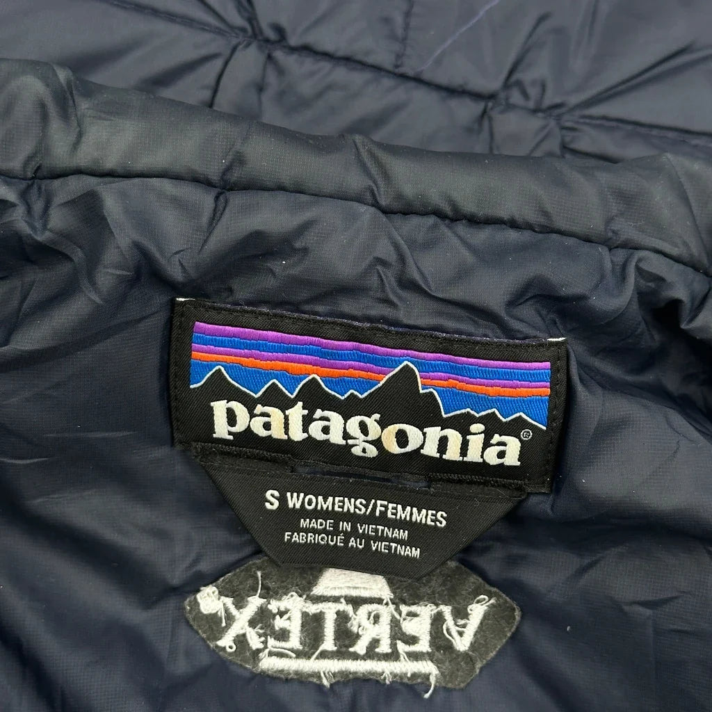 Vertex Patagonia Vest - Small Blue Polyester