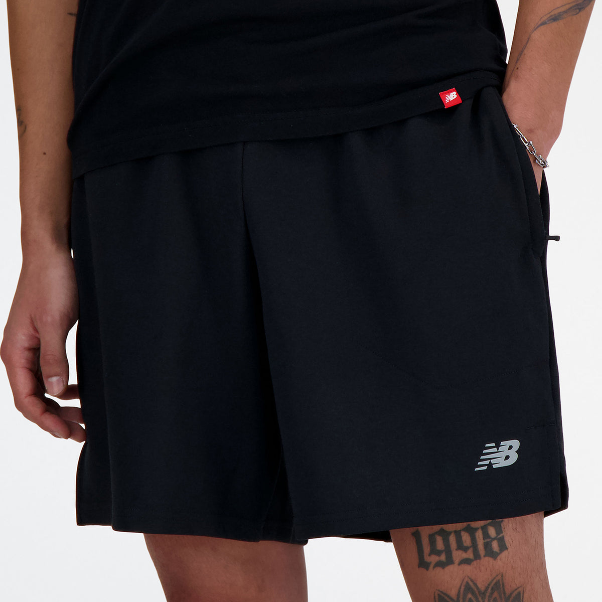 New Balance Tech Knit 7in Pantaloncini Black