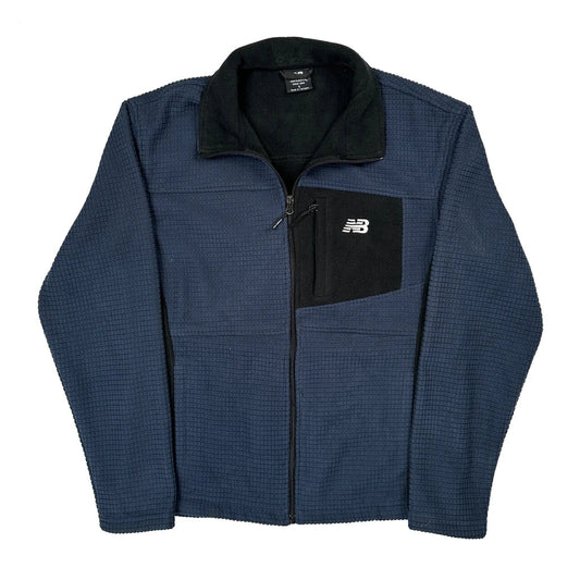 New Balance Zip Up - Small Blue Polyester