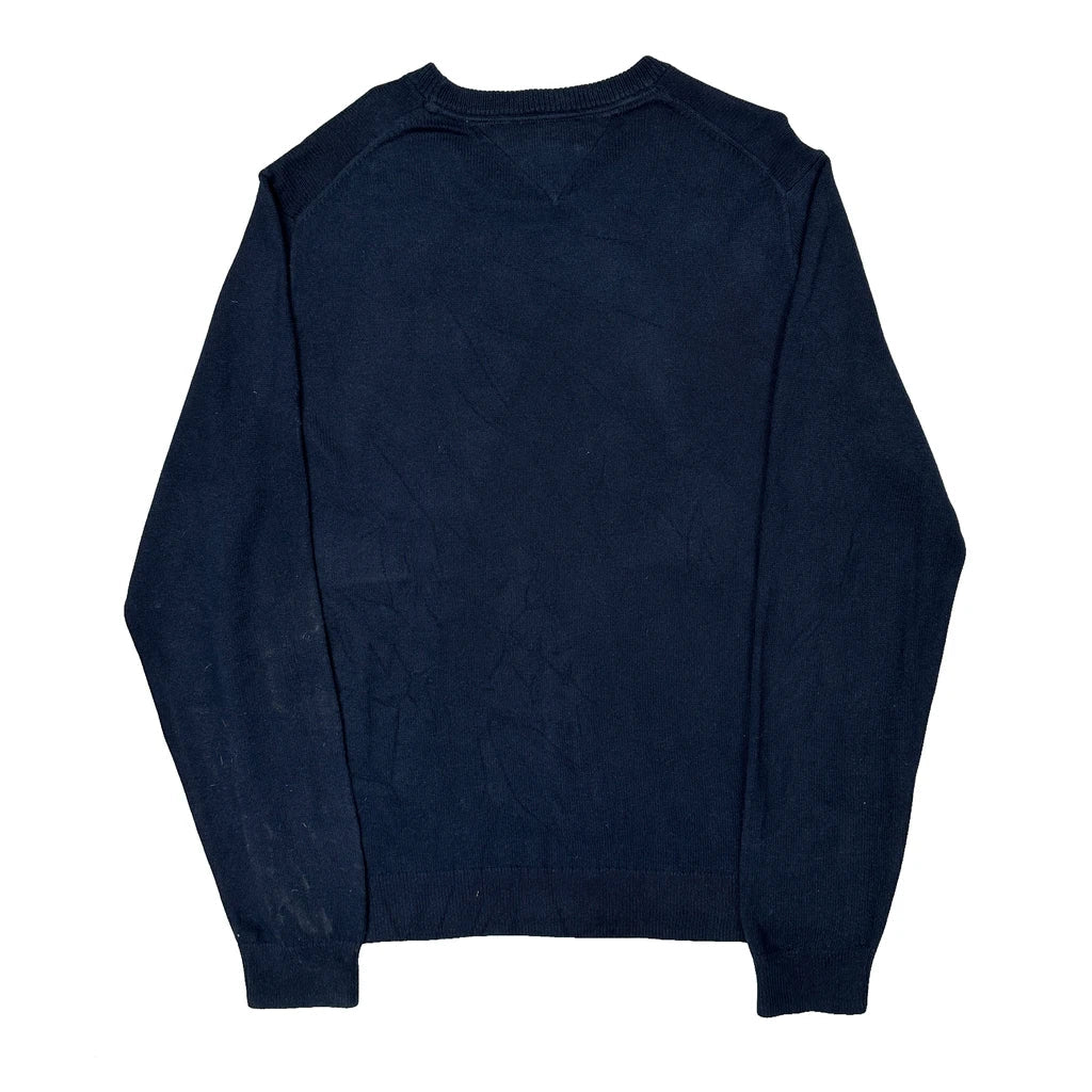 Tommy Hilfiger Sweater - XL Navy Cotton