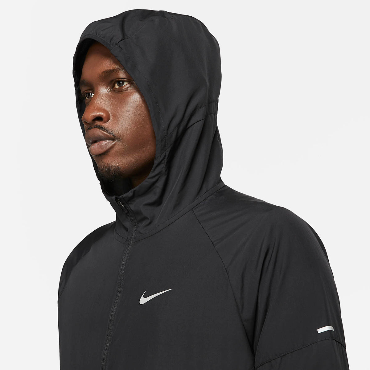 Nike Repel Miler Giacca Black/Reflective Silver