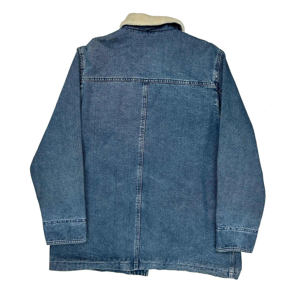 Ralph Lauren Collared Denim Jacket - Medium Blue Denim