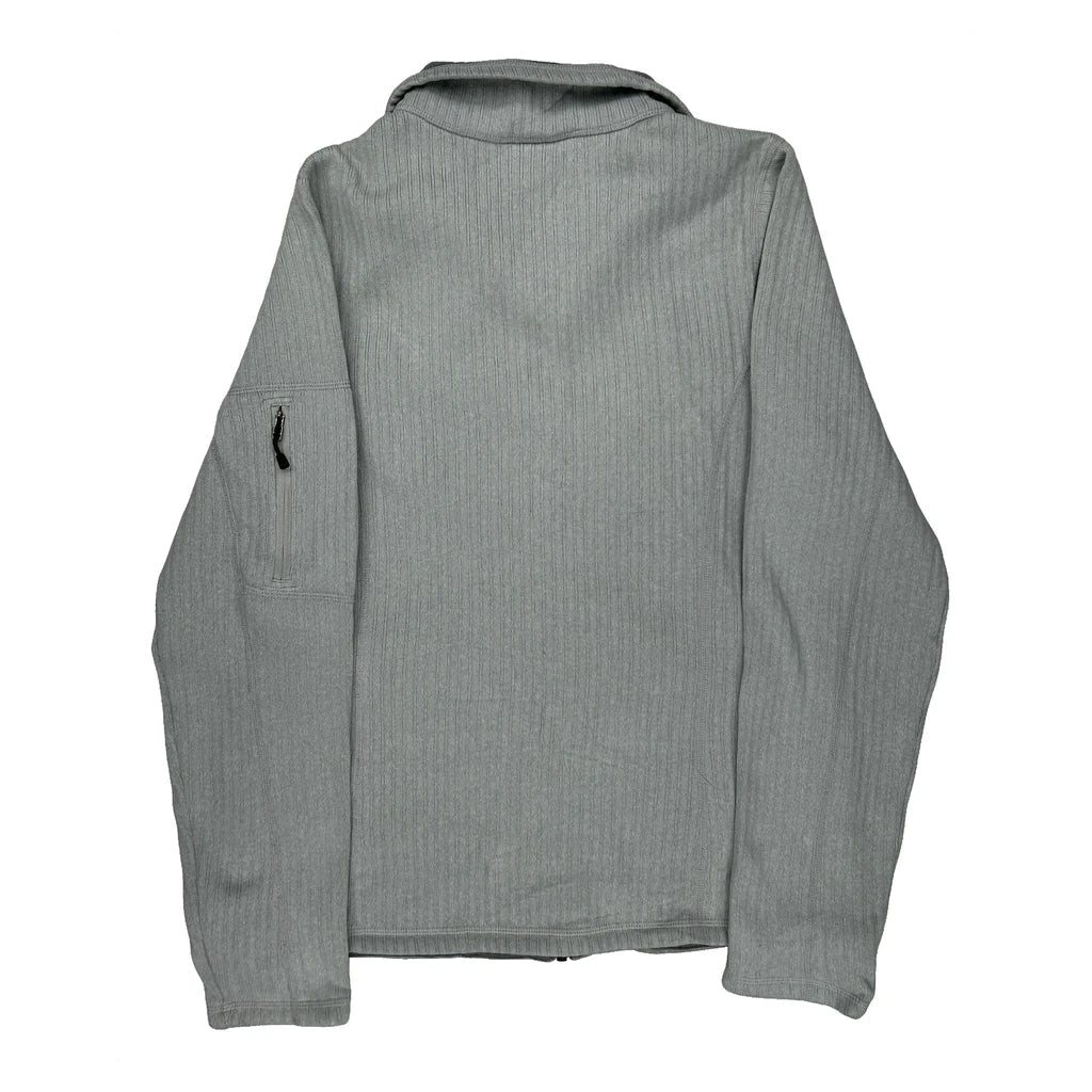 Patagonia Fleece Jacket - Large Gray Polyester