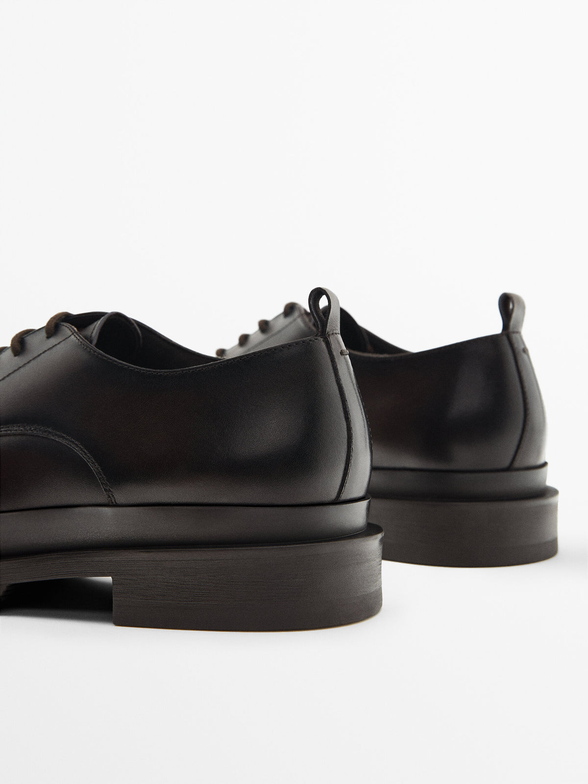 Zapato piel napa marrón - Studio - MARRÓN
