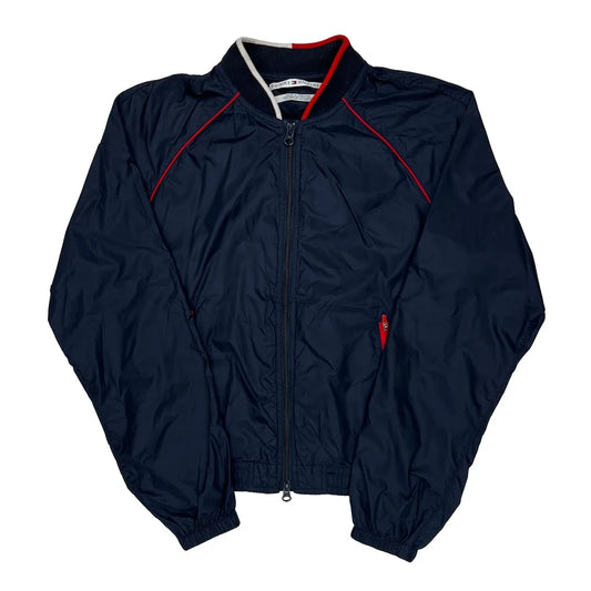 Tommy Hilfiger Bomber Jacket - Medium Navy Polyester