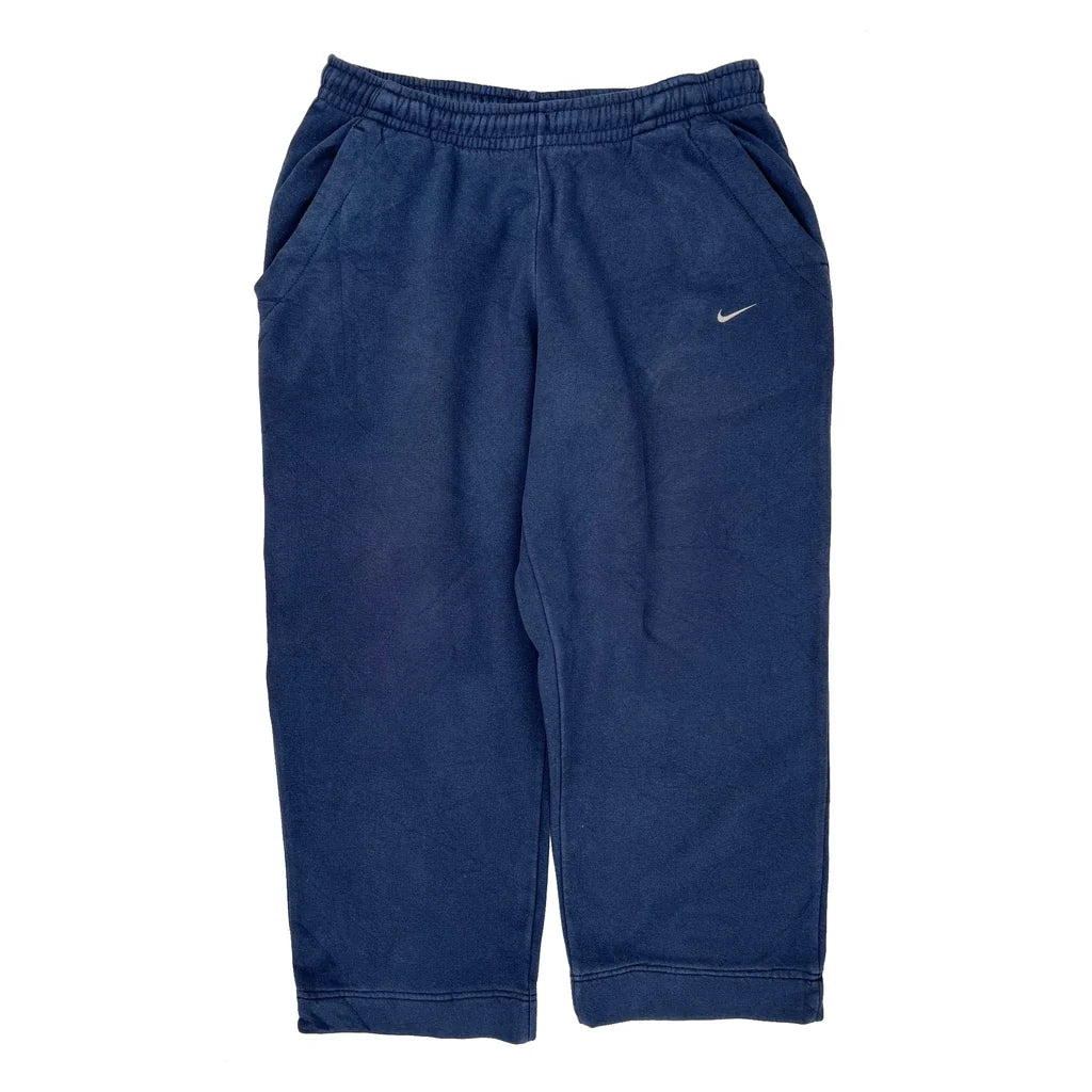 Nike Joggers - Large Blue Cotton