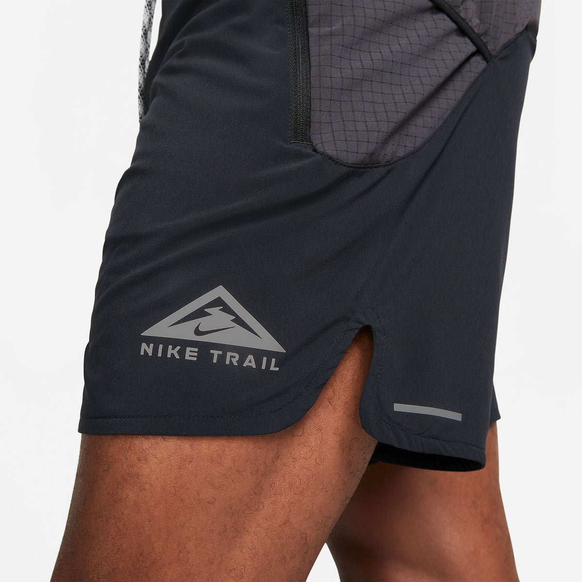 Nike Dri-FIT Second Sunrise 7in Pantaloncini Black/Dark Smoke Grey/White