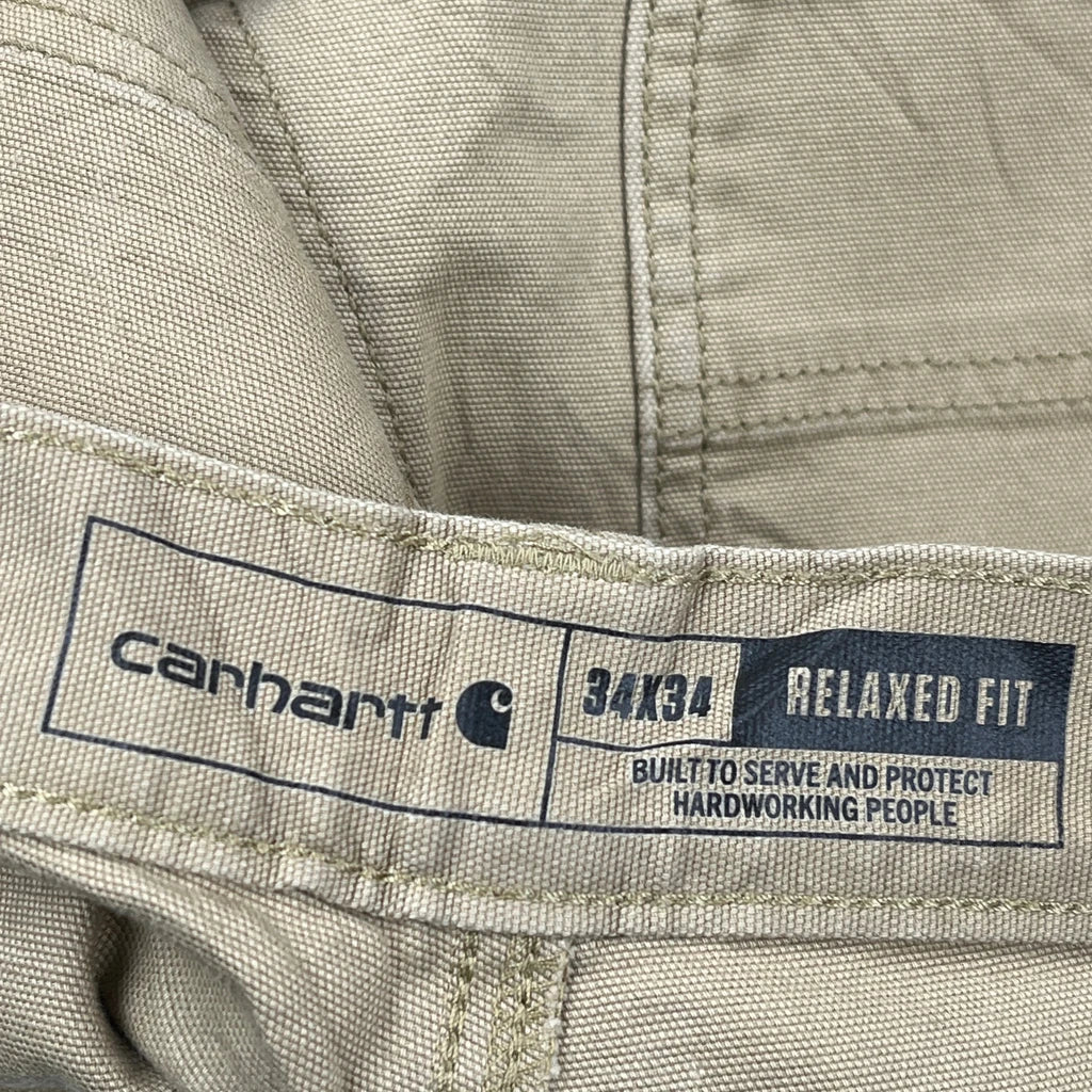 Carhartt Carpenter Pants - 32W 33L Khaki Cotton