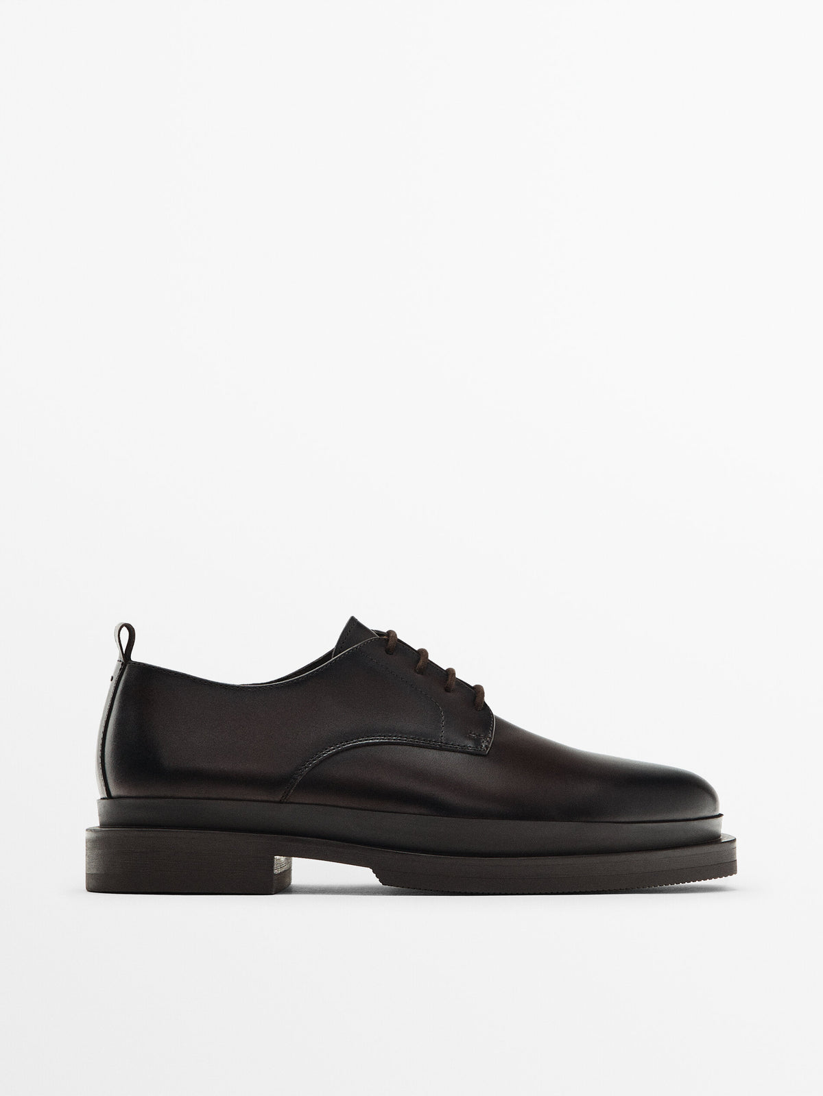 Zapato piel napa marrón - Studio - MARRÓN