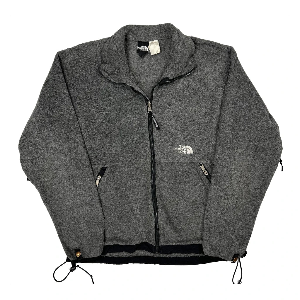 The North Face Fleece Jacket - Medium Gray Polyester