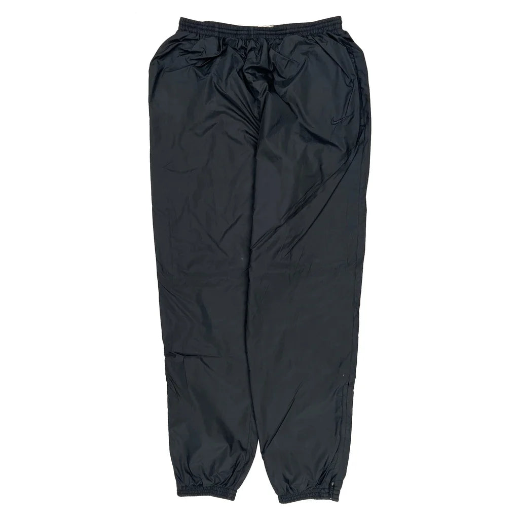 Nike Track Pants - Large Black Polyester