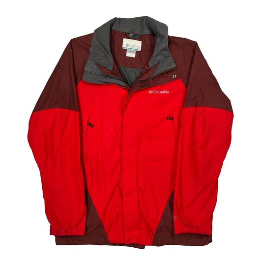 Columbia Jacket - Large Red Polyester