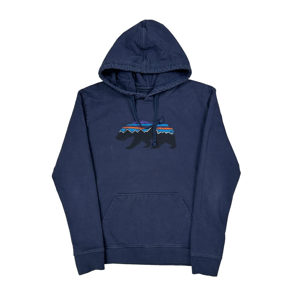 Uprisal Hoody Patagonia Hoodie - Medium Blue Polyester