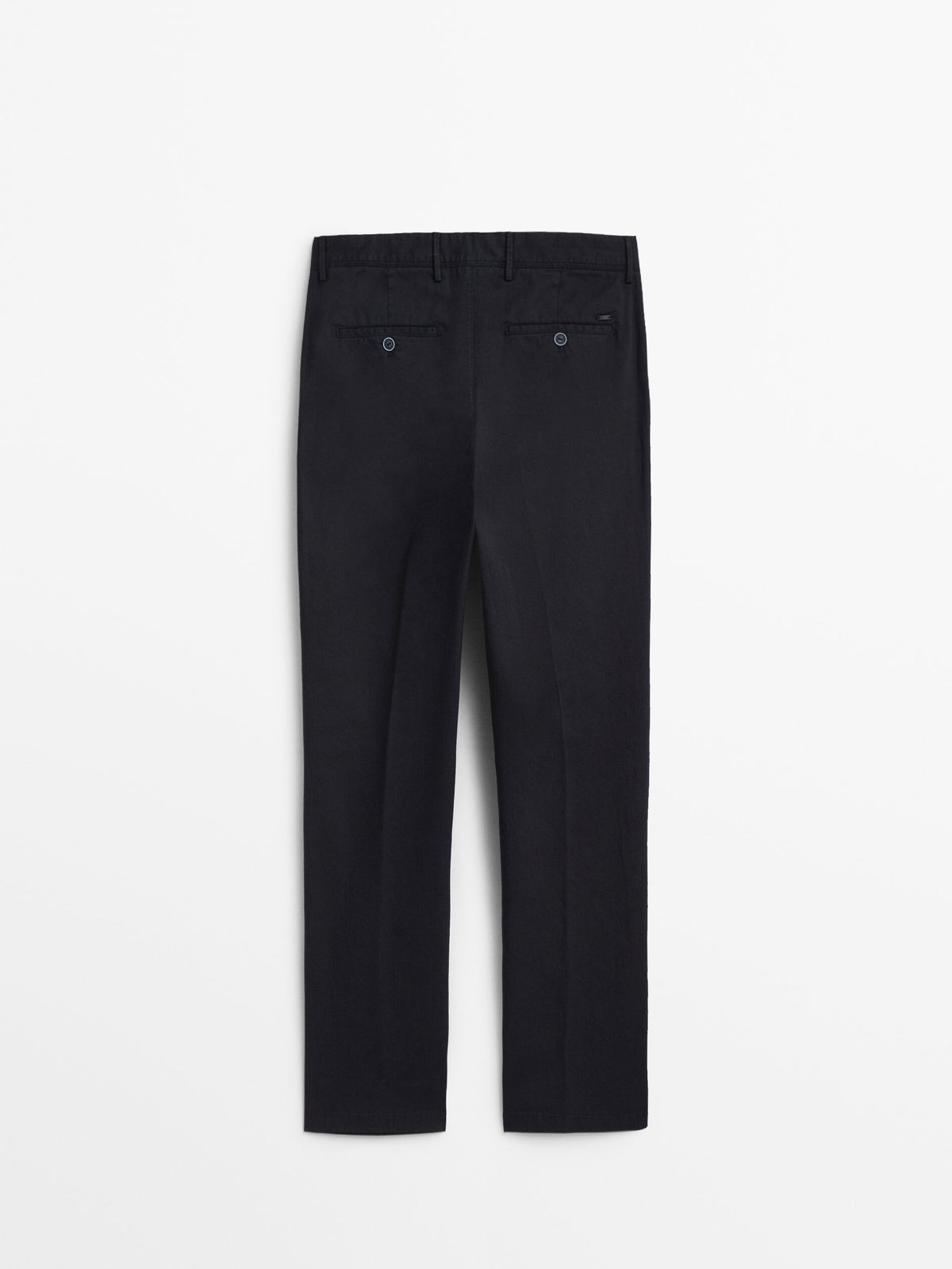 Pantalón chino mezcla algodón regular fit - AZUL MARINO