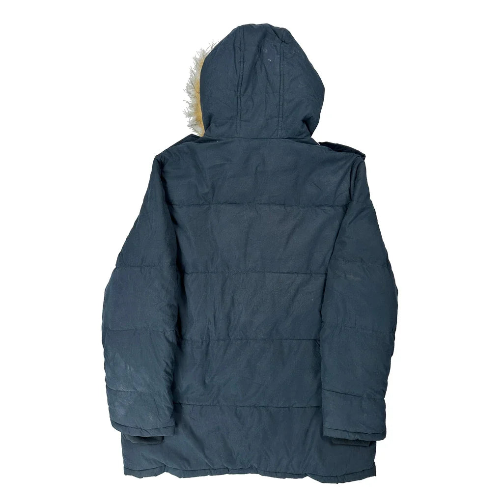 Tommy Hilfiger Parka - XL Blue Polyester