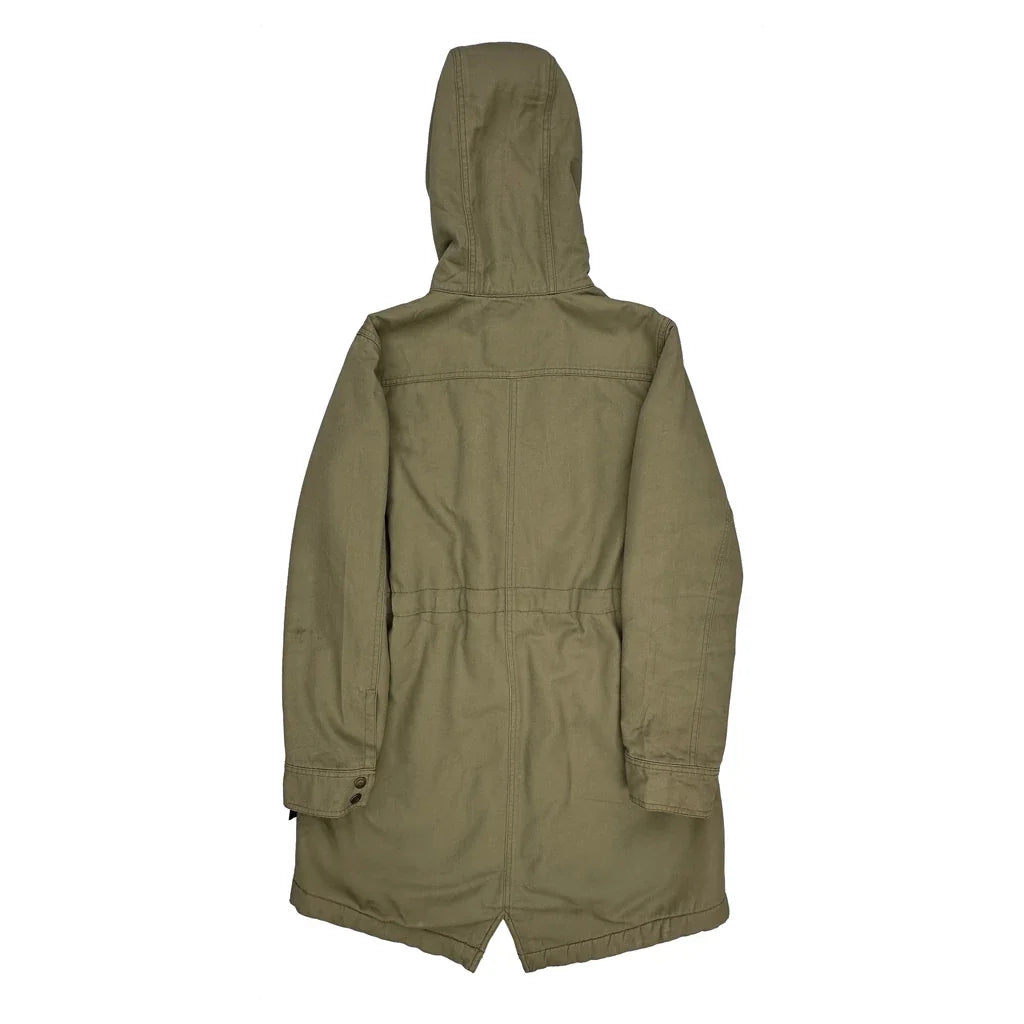Patagonia Parka - Medium Green Cotton