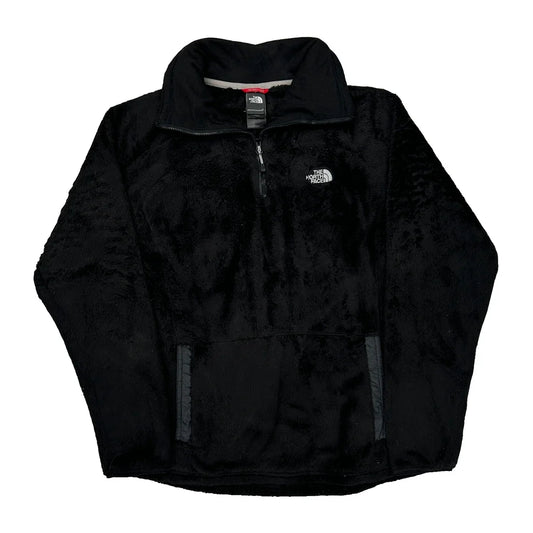 The North Face 1/4 Zip - Medium Black Polyester