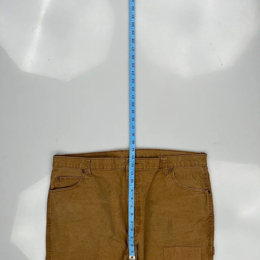Dickies Carpenter Pants - 40W 26L Brown Cotton