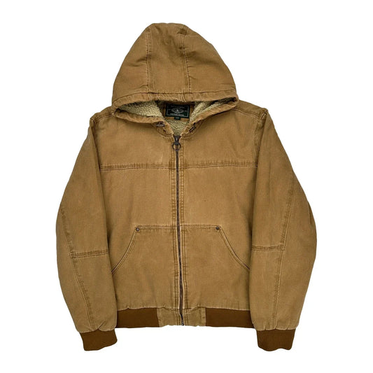 G. H. Bass & Co. Workwear Jacket - Large Brown Cotton