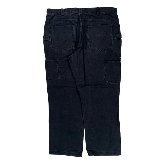 Duluth Cargo Pants - 36W 30L Black Cotton
