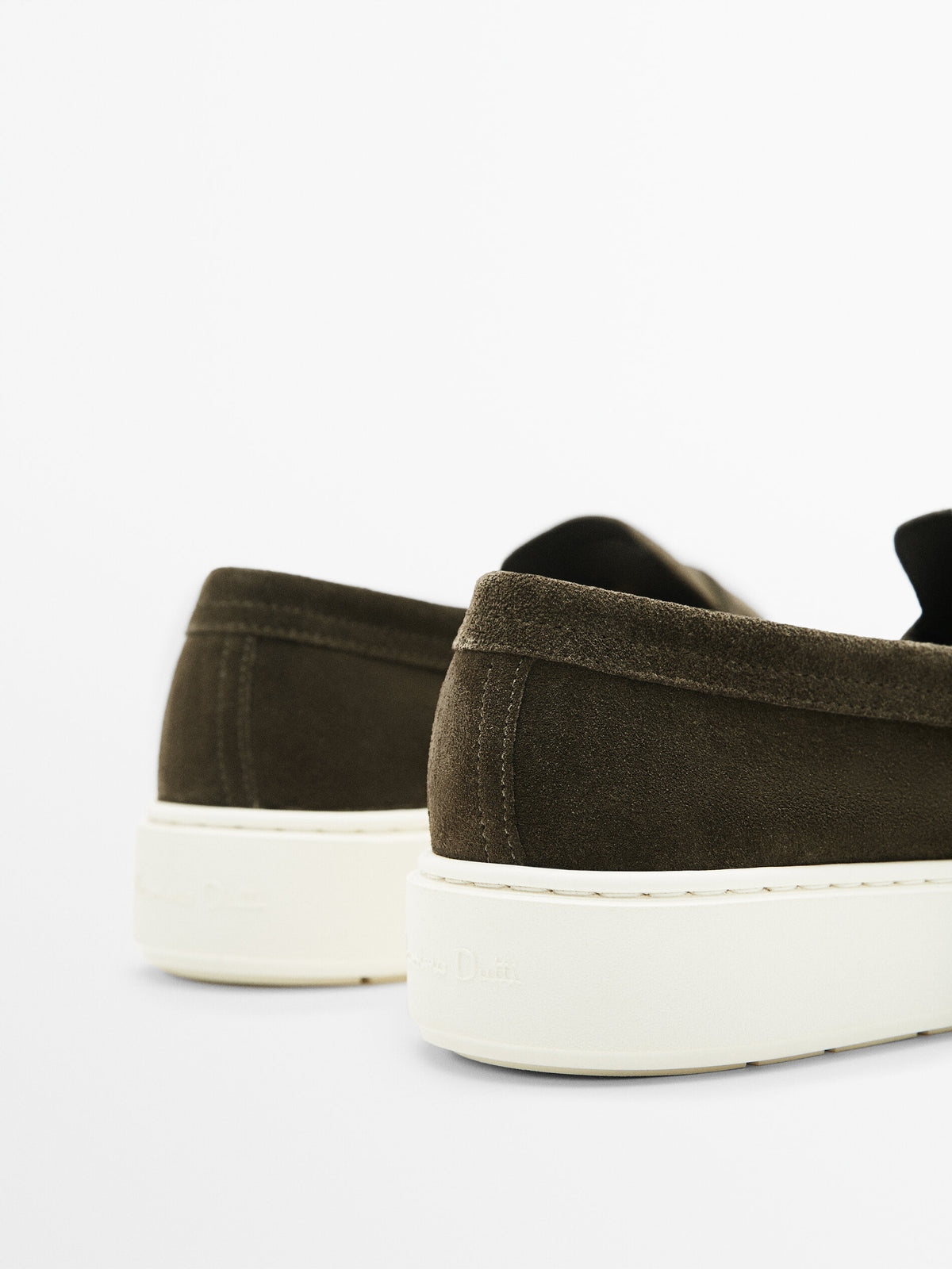 Mocasín soft serraje antifaz - KAKI