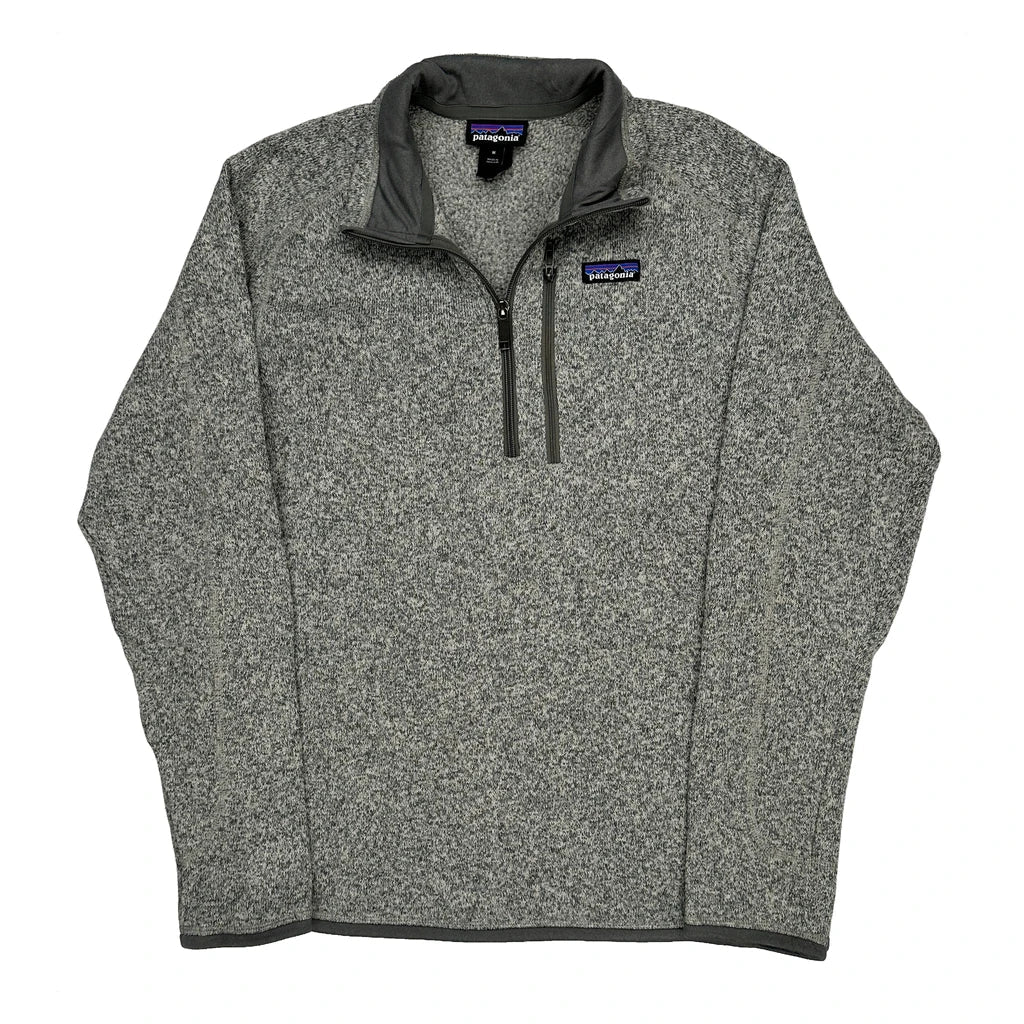Patagonia 1/4 Zip - Medium Gray Polyester