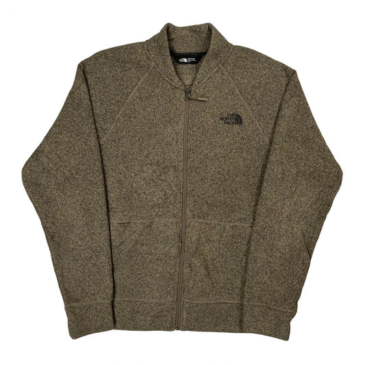 The North Face Fleece Jacket - Medium Green Polyester
