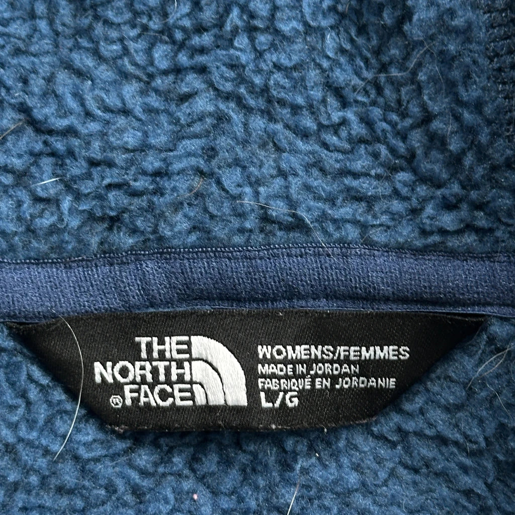The North Face Hoodie - Large Blue Polyester