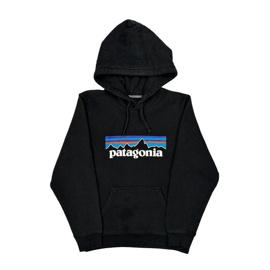 Patagonia Hoodie - XS Black Cotton