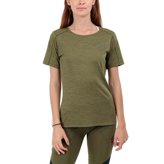 Scott Endurance LT Maglietta Fir Green