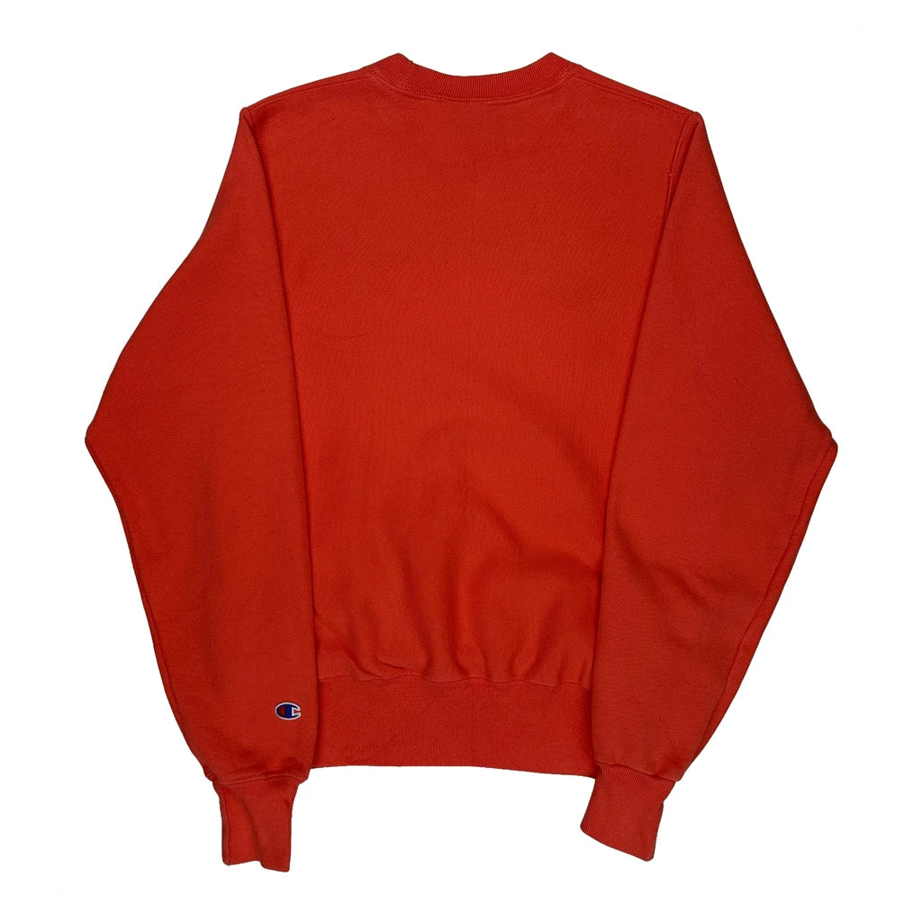 Reverse Weave Champion Sweatshirt - XS Red Cotton Blend