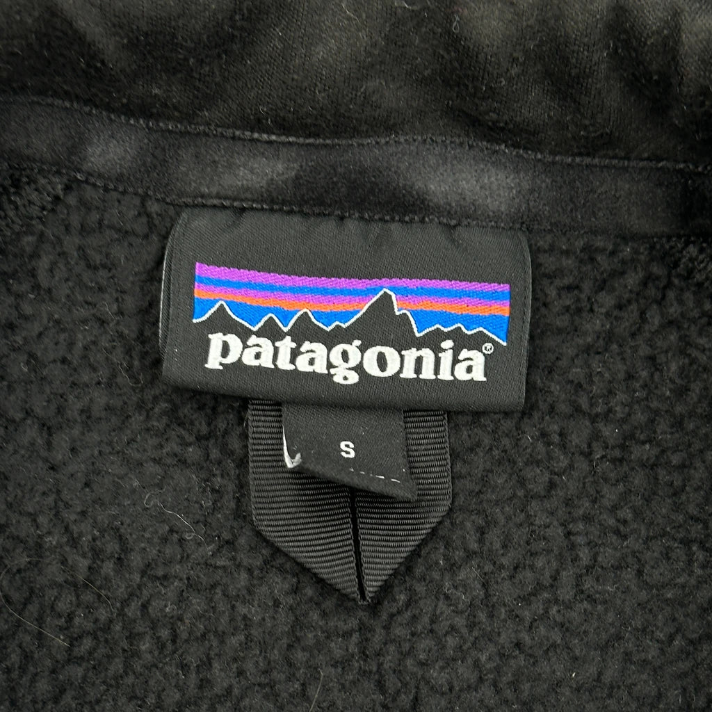 Patagonia Fleece Vest - Small Black Polyester