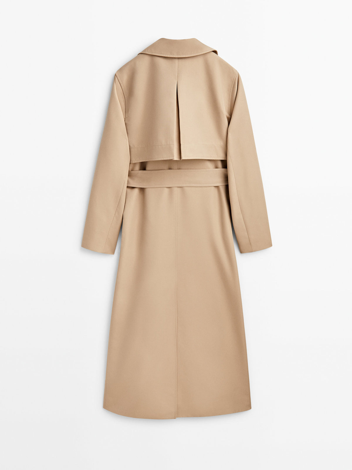 Chaqueta trench cinturón - CAMEL