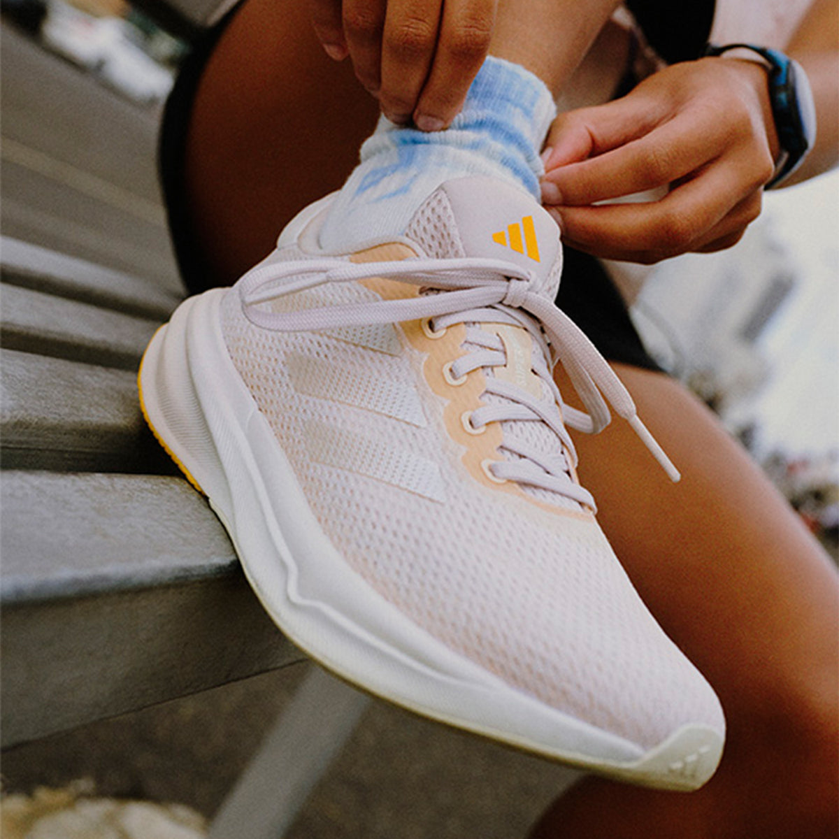 adidas Supernova Stride Putty Mauve/Zero Metallic/Spark