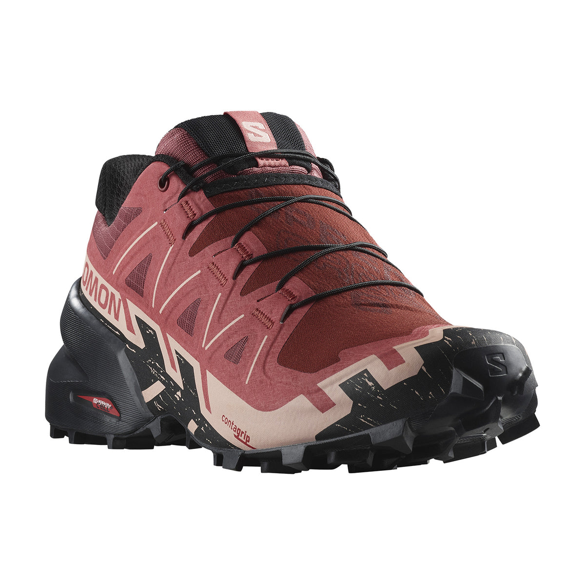 Salomon Speedcross 6 Cow Hide/Black/English Rose