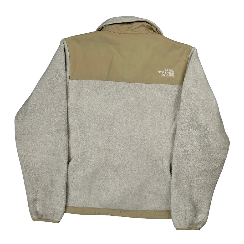 The North Face Denali Fleece Jacket - Small Beige Polyester
